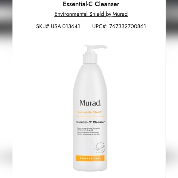 Murad Other - Huge!! Fresh Batch! Murad Essential-C Cleanser - White and Orange